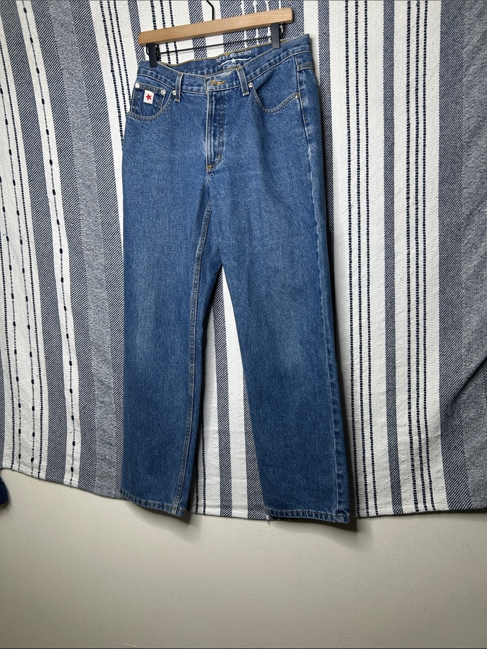 Vintage Rocky Mountain Relaxed Straight Leg Jeans